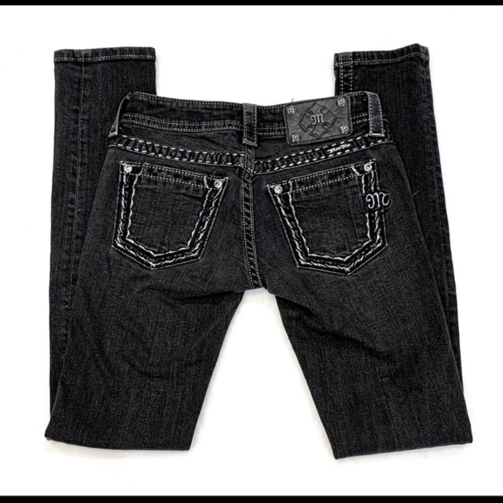 Miss Me Jeans Black Size 30 Woman’s Skinny
